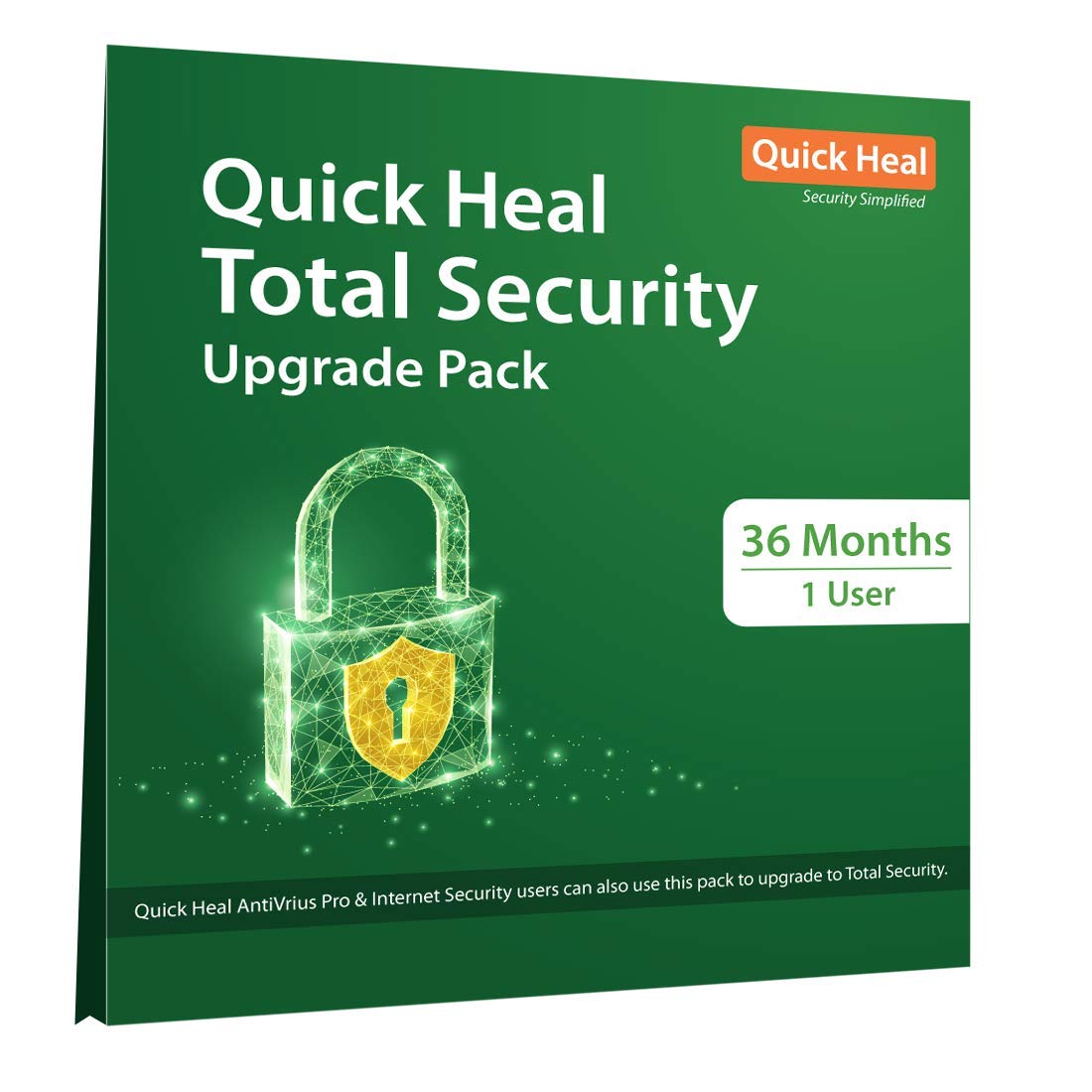 Quick Heal Renewal Pack 1 User 3 year